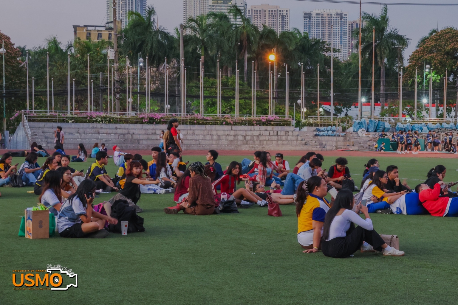 UMak Oval transforms into an outdoor cinema: A night of student ...